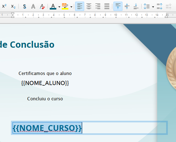 Texto não centralizado corretamente